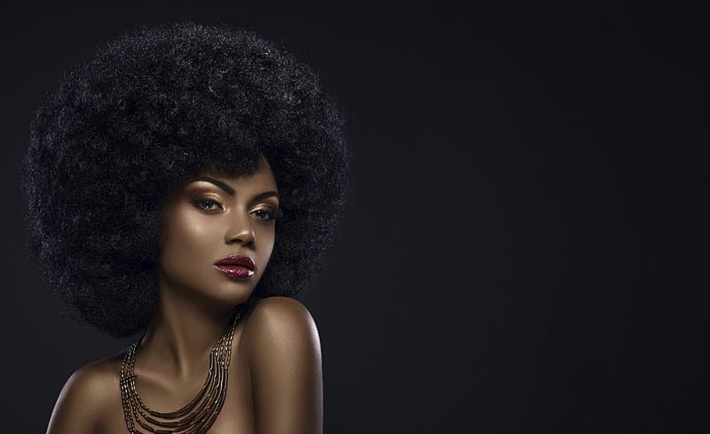 Black beatiful woman